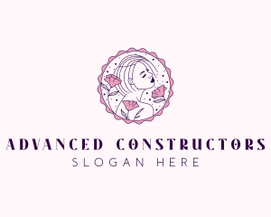 Beauty Floral Model logo design