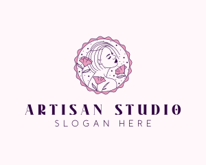 Beauty Floral Model logo design