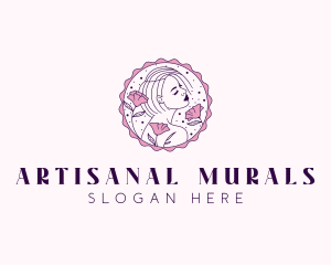 Beauty Floral Model logo design