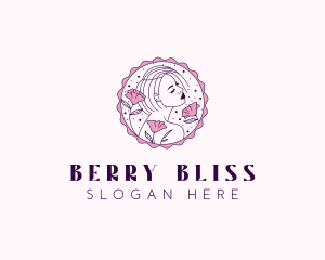 Beauty Floral Model logo design