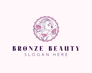 Beauty Floral Model logo design