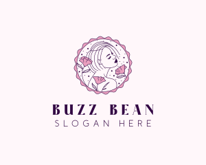 Beauty Floral Model logo design