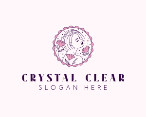 Beauty Floral Model logo design