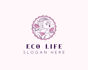 Beauty Floral Model logo design