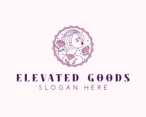 Beauty Floral Model logo design