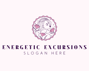 Beauty Floral Model logo design