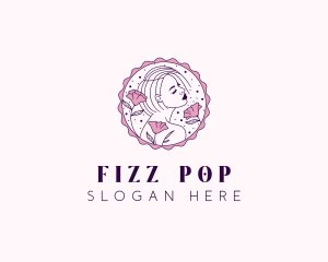 Beauty Floral Model logo design