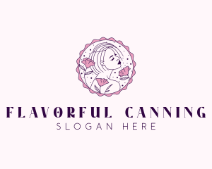 Beauty Floral Model logo design