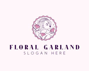 Beauty Floral Model logo design