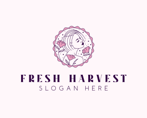 Beauty Floral Model logo design