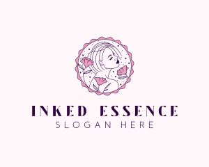 Beauty Floral Model logo design