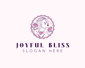 Beauty Floral Model logo design