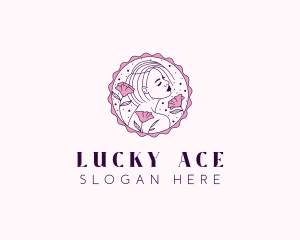 Beauty Floral Model logo design