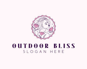 Beauty Floral Model logo design