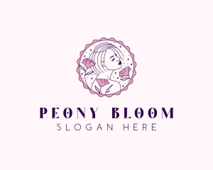 Beauty Floral Model logo design