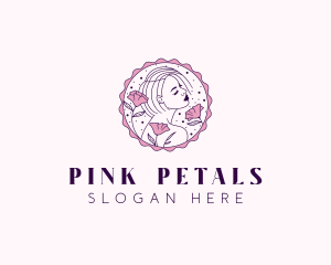 Beauty Floral Model logo design