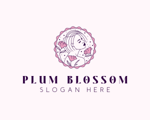 Beauty Floral Model logo design