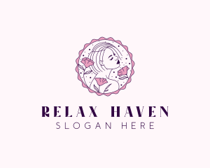 Beauty Floral Model logo design