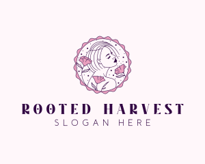 Beauty Floral Model logo design