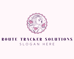 Beauty Floral Model logo design