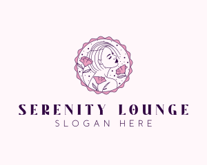 Beauty Floral Model logo design