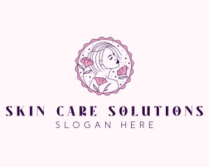 Beauty Floral Model logo design