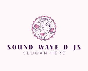 Beauty Floral Model logo design