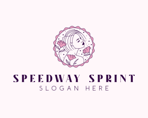 Beauty Floral Model logo design