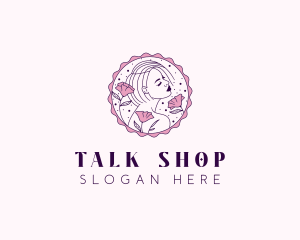 Beauty Floral Model logo design