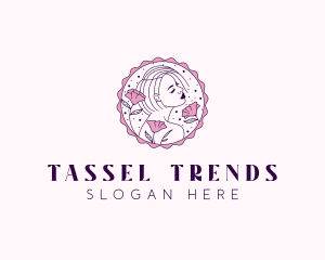 Beauty Floral Model logo design