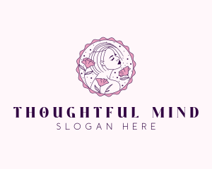 Beauty Floral Model logo design