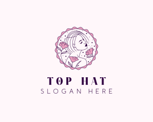 Beauty Floral Model logo design