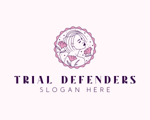 Beauty Floral Model logo design