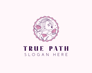 Beauty Floral Model logo design