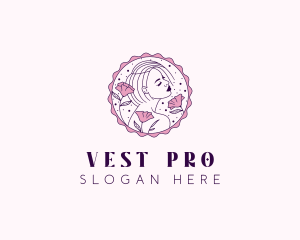 Beauty Floral Model logo design