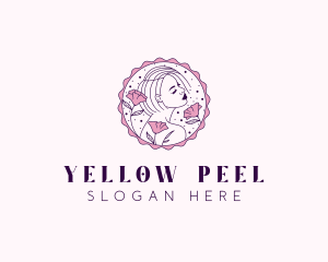 Beauty Floral Model logo design