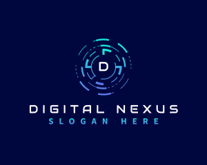 Digital Cyber Technology logo design