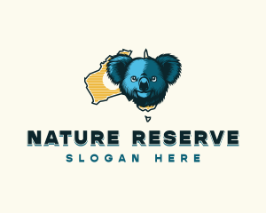 Koala Nature Australia logo design