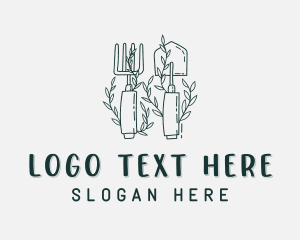 Fork Trowel Gardening logo