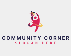 Star Community Leader logo design