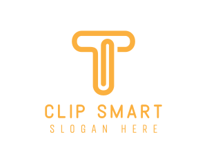 Orange T Clip logo