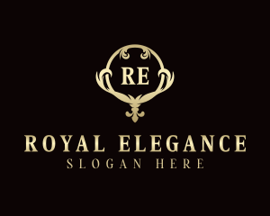 Royal Ornate Crest logo design