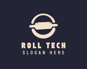 Rolling Pin Baker logo design