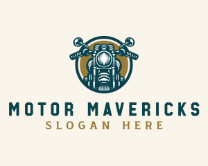 Motorcycle Rider Racing logo design