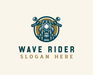 Motorcycle Rider Racing logo design