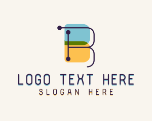 Tech Software Letter B logo