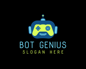 Robot Console Controller logo design