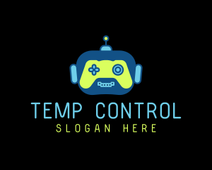 Robot Console Controller logo design