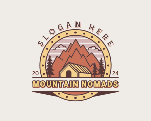 Cabin Mountain Travel logo design