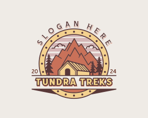 Cabin Mountain Travel logo design